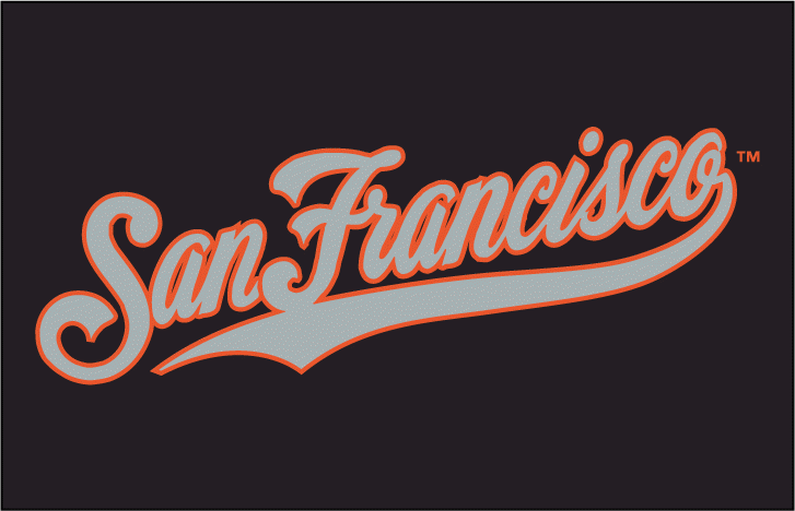 San Francisco Giants 1994-1999 Batting Practice Logo v2 DIY iron on transfer (heat transfer)